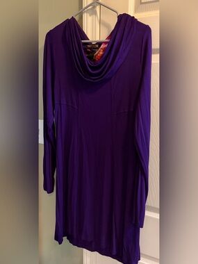 🍇 Cupio Deep Purple Tunic / T-Shirt Dress - Large